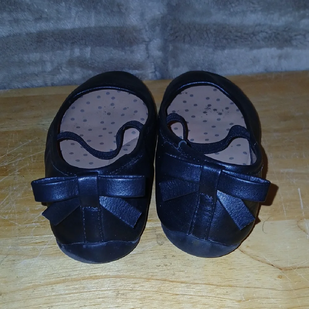 Classic Black Kids Shoes